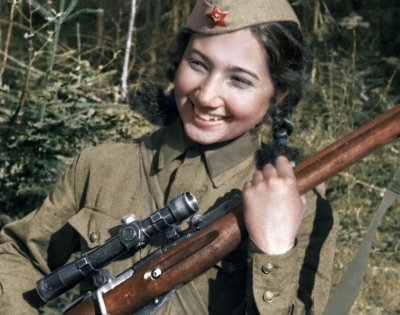 «Леди-смерть»: Зиба Ганиева – один из лучших снайперов Великой отечественной